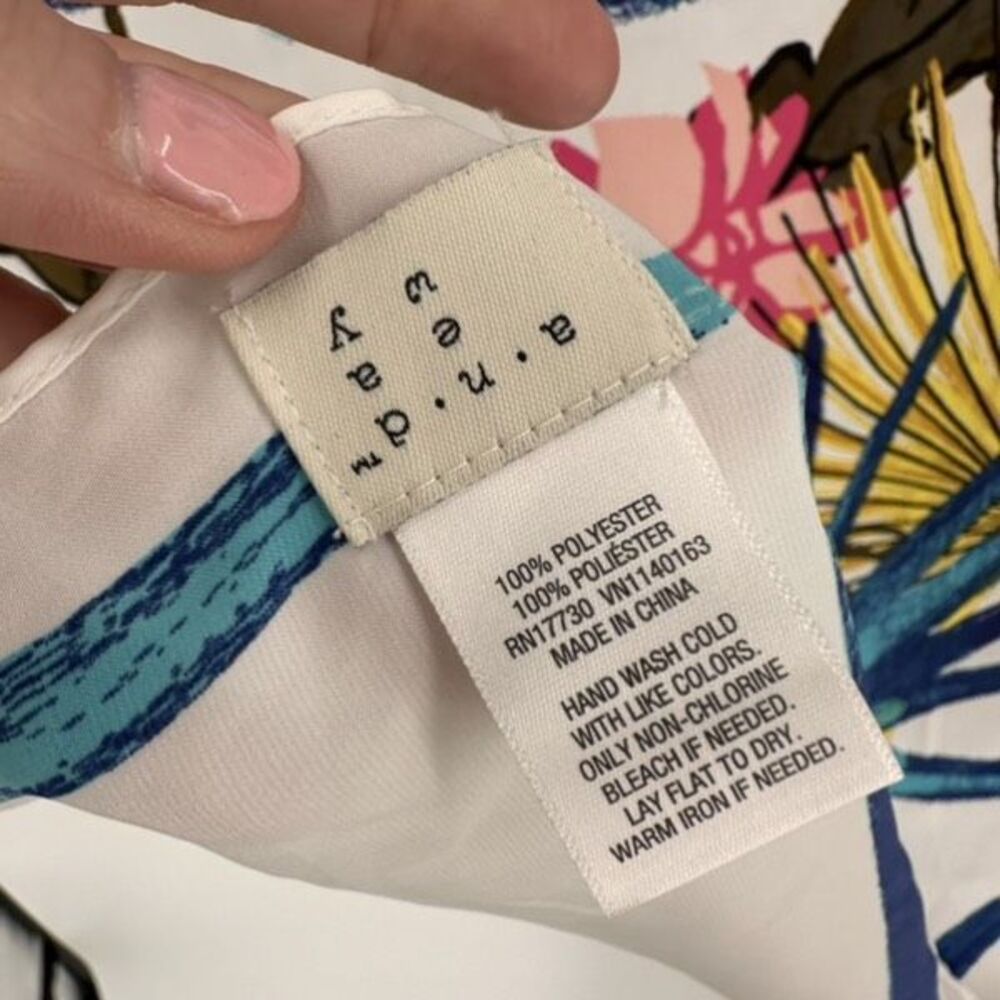 A New Day Scarf Wrap Tropical Print Toucan‎ Beach Island Large Fringe - Picture 6 of 13